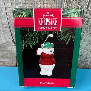 Hallmark Keepsake Ornament Polar Classic Handcrafted & Dated 1991